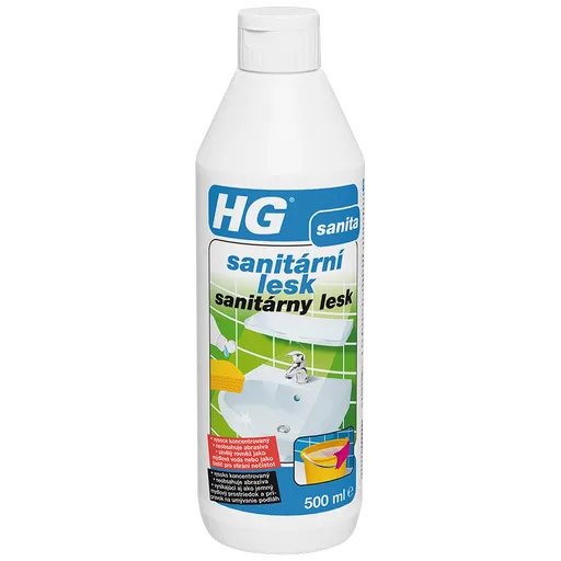 HG Sanitárny lesk Čistič na kúpeľne 500 ml