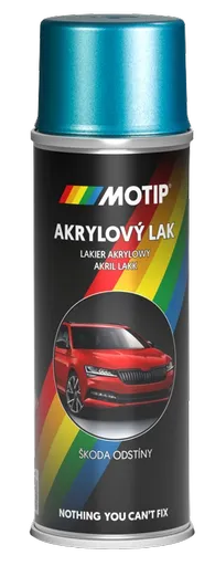 AUTOSPREJ ŠKODA - Metalíza na auto v spreji 465161 - modrá miami 0,2 L