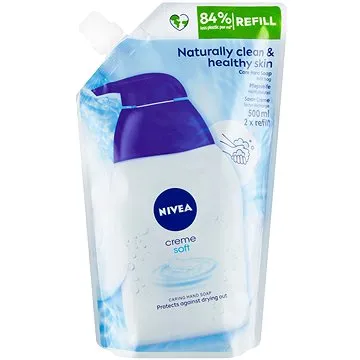 NIVEA Tekuté mydlo Creme Soft 500 ml, náplň (4005808807017)