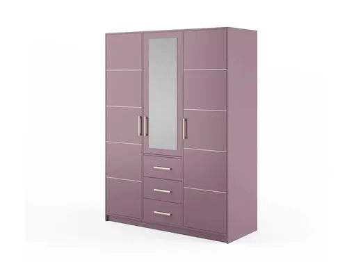 ArtStol Šatníková skriňa BALI 2 D3 | fialová
