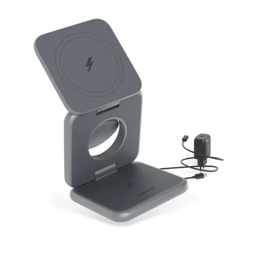 Epico Mag+ Foldable Wireless Charger - vesmírne šedá