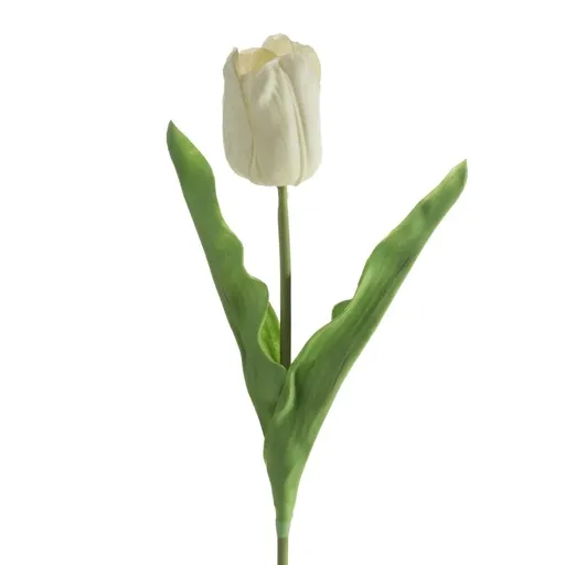 ArtFir Umelý tulipán NATU 477 | biela 56 cm
