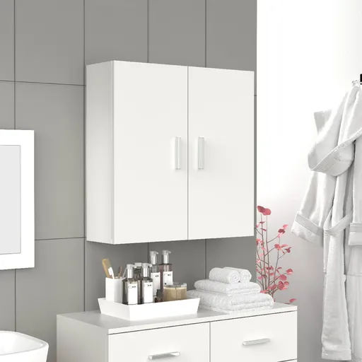 VCM Nástěnná skříňka „Zalo“, bílá