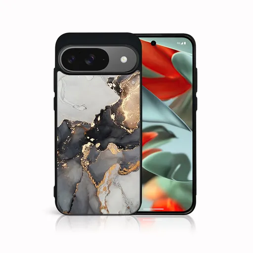 MY ART Ochranný kryt pre Google Pixel 9 GREY MARBLE (140)