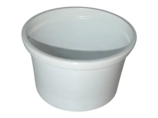 Náhradná miska do terária biela 30 ml / 10 ks