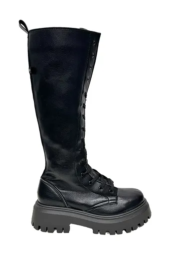 Vysoké čižmy Altercore Camilla Black