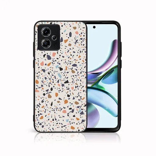 MY ART Ochranný kryt pre Motorola Moto G54 5G / G54 Power Edition 5G BEIGE TERRAZZO (162)