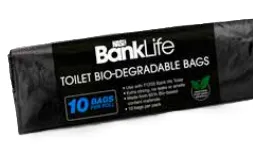 Nash vrecká bank life toilet biodegradable bags 10 ks