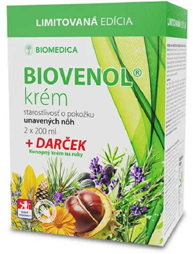 Biomedica Biovenol krém 2 x 200 ml
