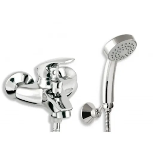 Vaňová batéria Novaservis Metalia 57 so sprchovacím setom 100 mm chróm 57024.0