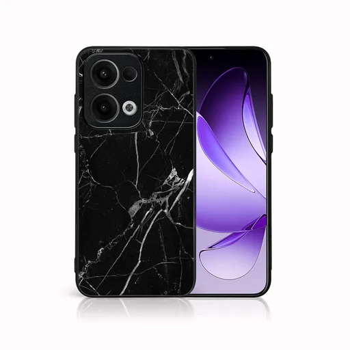 MY ART Ochranný kryt pre Oppo Reno13 5G BLACK MARBLE (142)