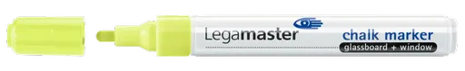 LEGAMASTER CHALK MARKER - Fixky na báze tekutej kriedy žltá, 4 ks