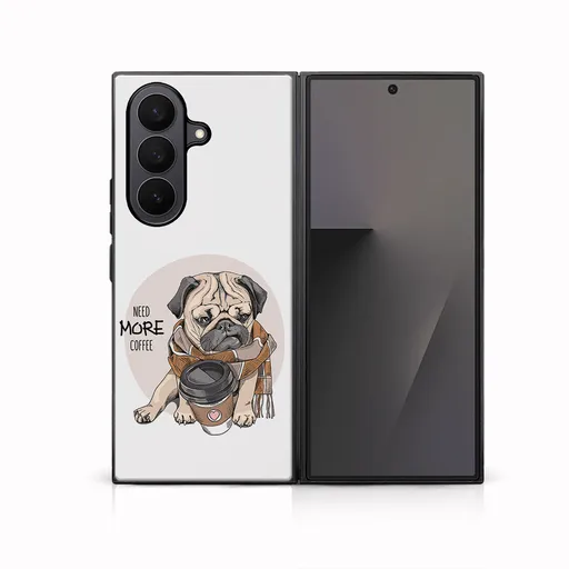 MY ART Ochranný kryt pre Samsung Galaxy Z Fold7 5G MORE COFFEE (184)