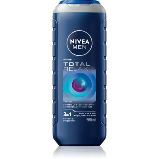 NIVEA MEN Total Relax relaxačný sprchový gél 500 ml