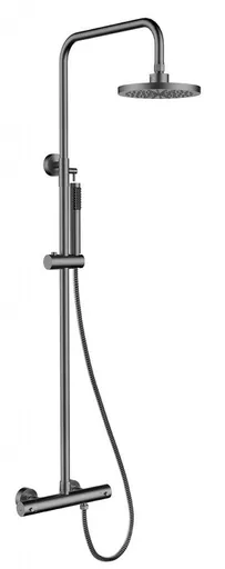 BESCO - Termostatický nástenný set DECCO/ILLUSION grafitová BABPDITGR