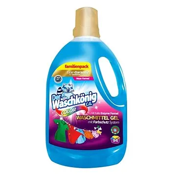 DER WASCHKÖNIG Prací gél Color 3,3 l  (94 praní) (4260418930429)