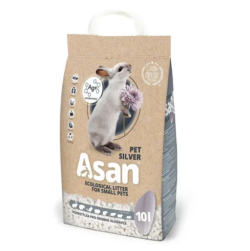 ASAN Pet Silver pre hlodavce a zajačiky 10 l