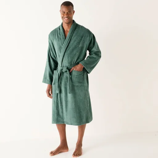 Župan z buklé froté zn. Colombine® so šálovým golierom