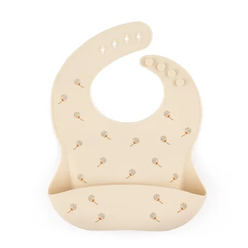 Petite&Mars Sam Beige 6m+ podbradníček Dandelion 1 ks