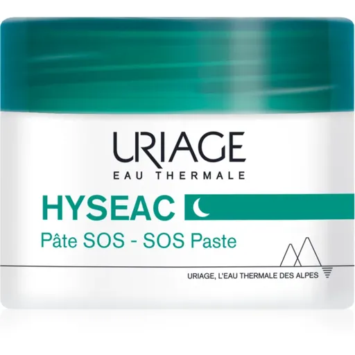 Uriage Hyseac SOS Paste lokálna starostlivosť na noc proti nedokonalostiam aknóznej pleti 15 g