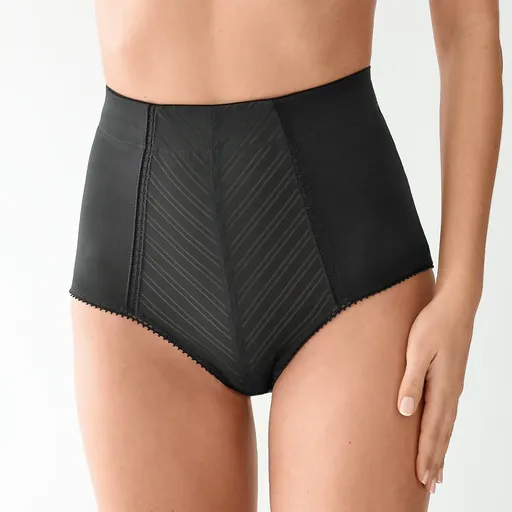 Zoštíhľovacie nohavičky s vysokým pásom