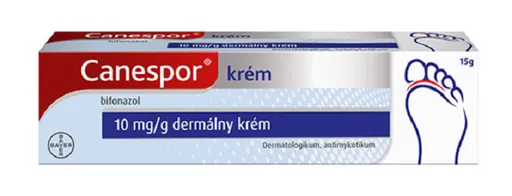 Canespor krém proti plesňovým ochoreniam kože 15g