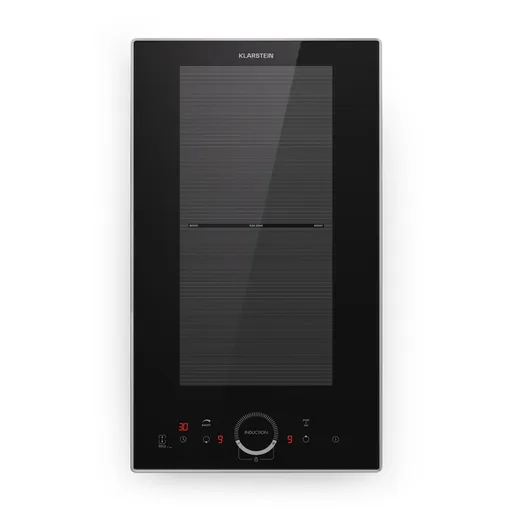 Klarstein Delicatessa Domino Prime, vstavaná indukčná varná doska, 2 zóny, 3500 W