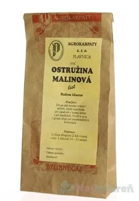 AGROKARPATY OSTRUŽINA MALINOVÁ list, 30g