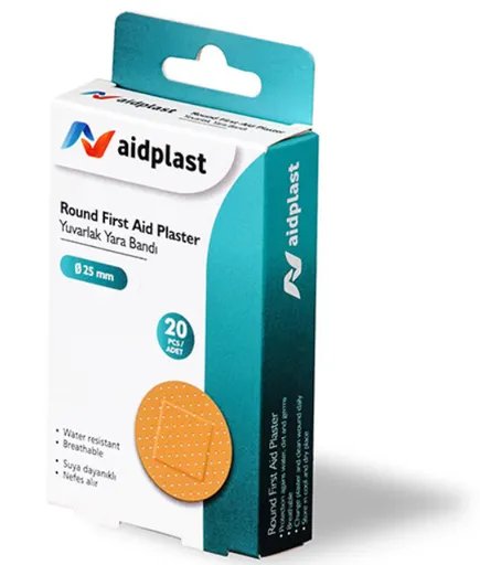 Aidplast Okrúhla náplasť 20ks