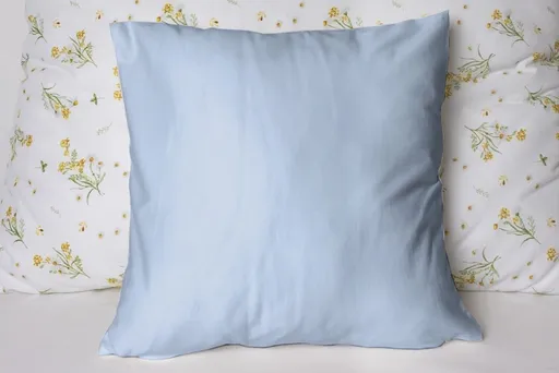 Polášek Jednofarebná obliečka na vankúš Jersey - Modrá | 40 x 60 cm