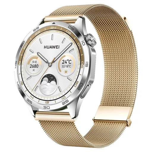 MILANESE Kovový remienok pre Huawei Watch GT 5 46mm / GT 6 46mm ROSE GOLD