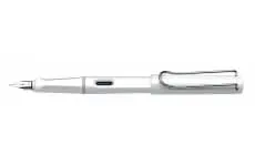 Lamy Safari Shiny White 1506/0199676, plniace pero