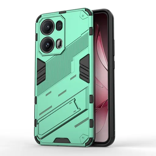 BIB Ochranný obal so stojanom pre Oppo Reno13 Pro 5G zelený