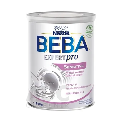 BEBA EXPERTpro SENSITIVE pri zápche od narodenia 800g