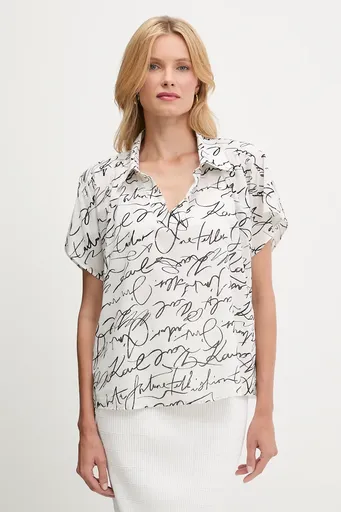 Bavlnená blúzka Karl Lagerfeld