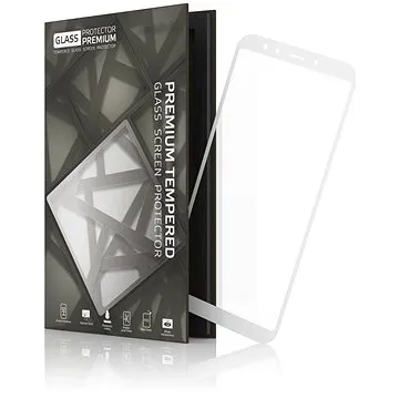 Tempered Glass Protector Rámčekové pre Xiaomi Mi A2 Biele (TGR-XMA2-WH)