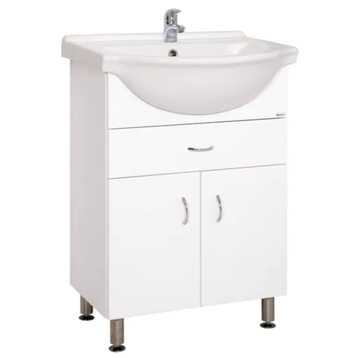 Keramia Pro kúpeľňová skrinka s umývadlom 60x50 cm biela PRO60Z