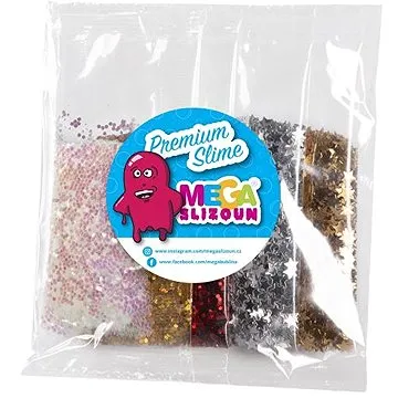 Megaslizúň – sada trblietok 5 druhov (5901087032678)