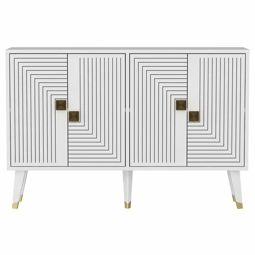 Skrinka Ahart White and Gold