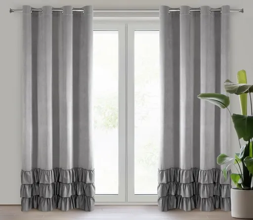 ArtFir Záves MEGI K | oceľová 140 x 250 cm