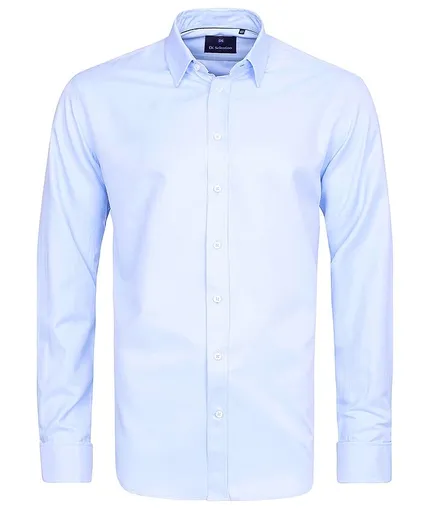 Pánska košeľa na manžetový gombík v KLASICKOM STRIHU - SalzburgSkyBlueluxCLASSIC
