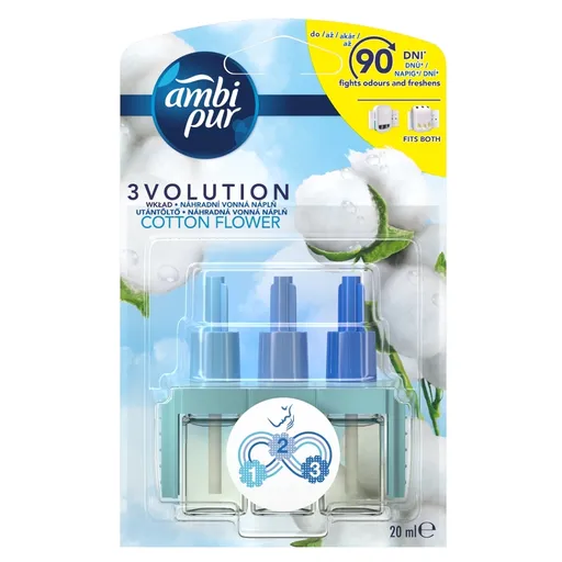 AMBI PUR 3Volution Osviežovač vzduchu náplň Cotton 20 ml