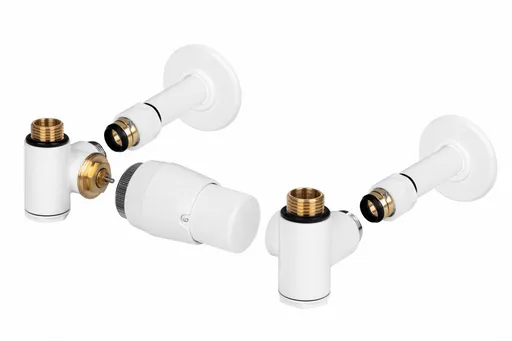 HOPA - INTER-SET, rohový ventil (Z8) - Farba - Biela, Variant - Ľavá RDINTERSETLW