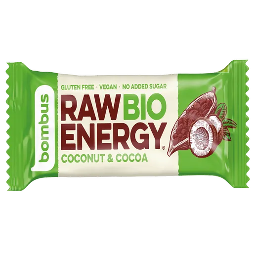 BOMBUS Coconut a cocoa tyčinka BIO 50 g