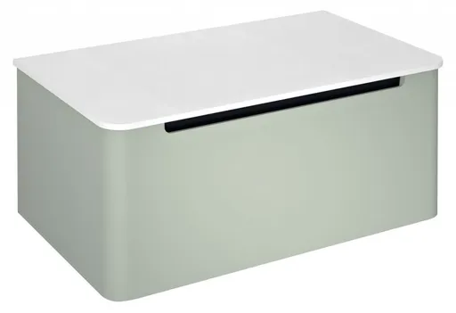 SAPHO - KERALA umývadlová skrinka 80x35x47,5cm, 1x zásuvka, verde KR080-4444