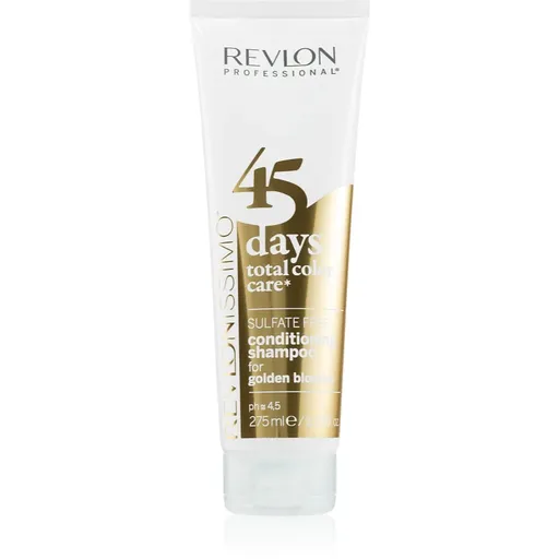 Revlon Professional Revlonissimo Color Care šampón a kondicionér 2 v 1 pre stredne blond odtiene bez sulfátov 275 ml