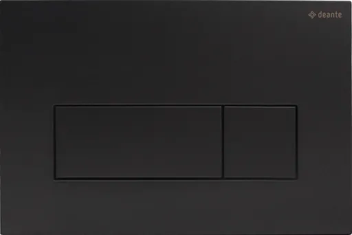 DEANTE - Ovládacie tlačidlo pre podomietkové systémy, čierna - tenké CST_N51P