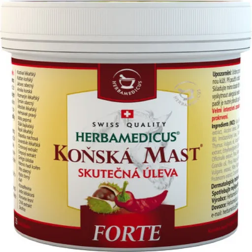 Konská masť forte hrejivá 500 ml