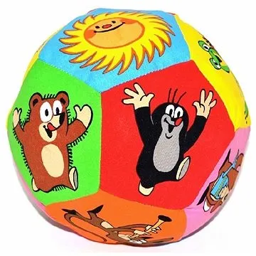 Textilná loptička Krtko (8590331709182)