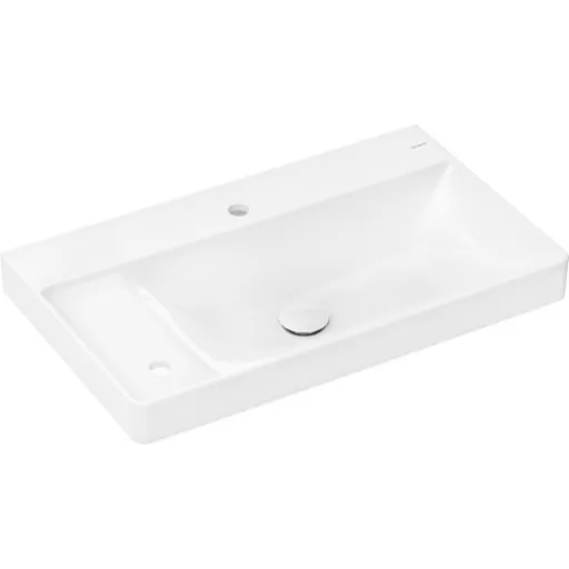 Hansgrohe Xelu Q umývadlo 80x48 cm s dvoma otvormi pre batériu 61034450